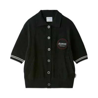 GELATO PIQUE x JOEL ROBUCHON Knit Shirt "Black"