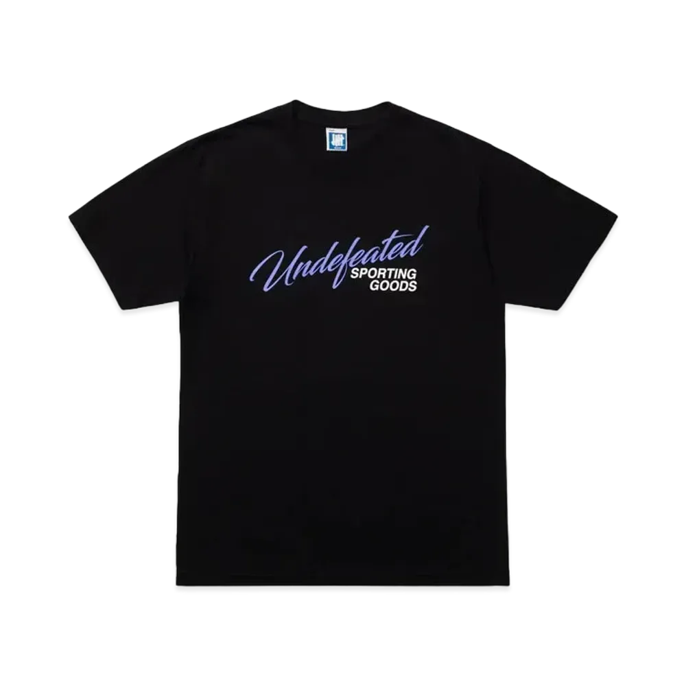 UNDEFEATED Script Shop S/S Tee "Black"