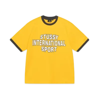 Stussy Heavy Jersey Sport Tee "Gold"