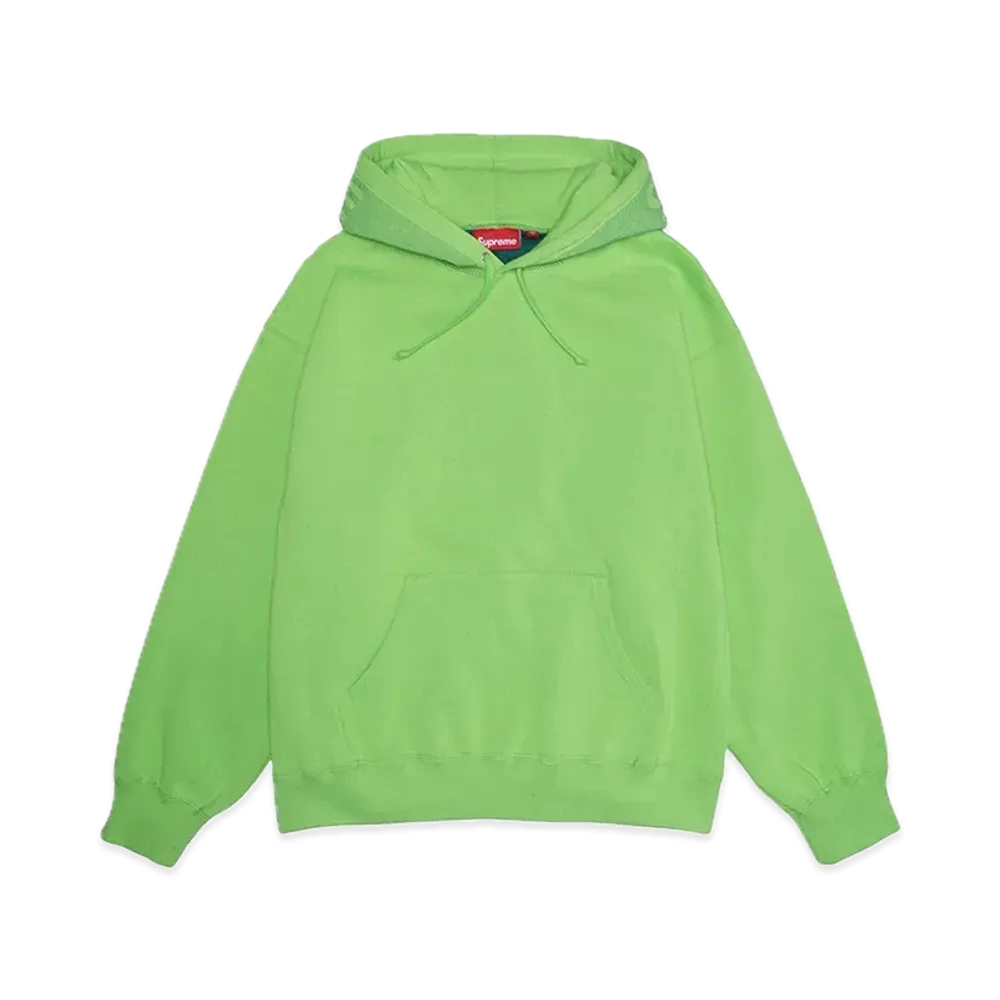 Supreme Jacquard Stripe Hooded Sweatshirt "Bright Green
"
