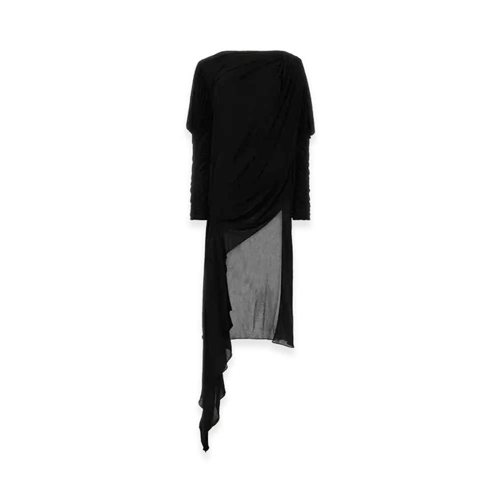 GUCCI Women's Crepe Dress "Black"