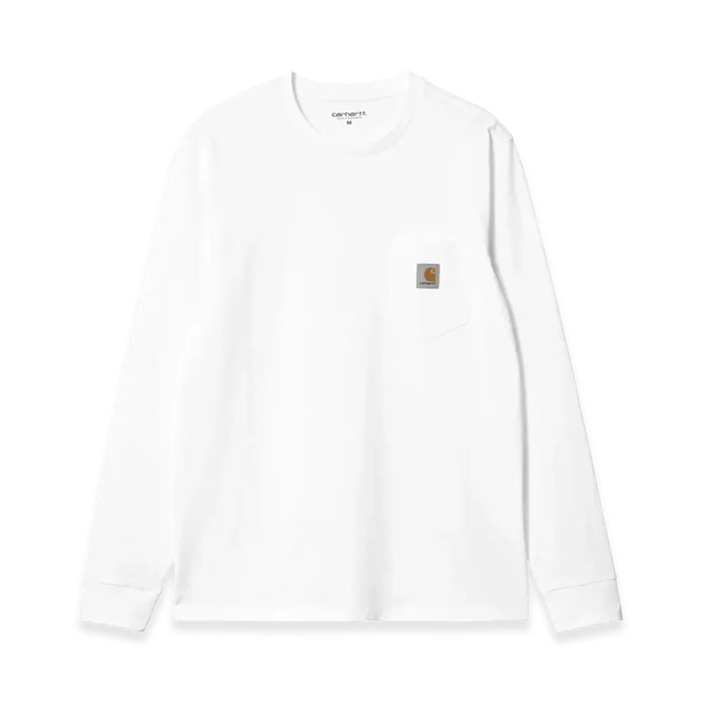 Carhartt WIP L/S Pocket T-Shirt "White"