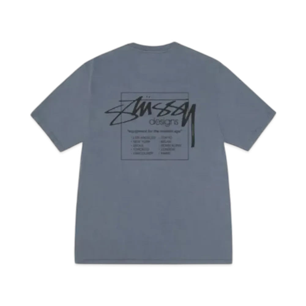 Stussy Modern Age Tee Pigment Dyed "Navy"