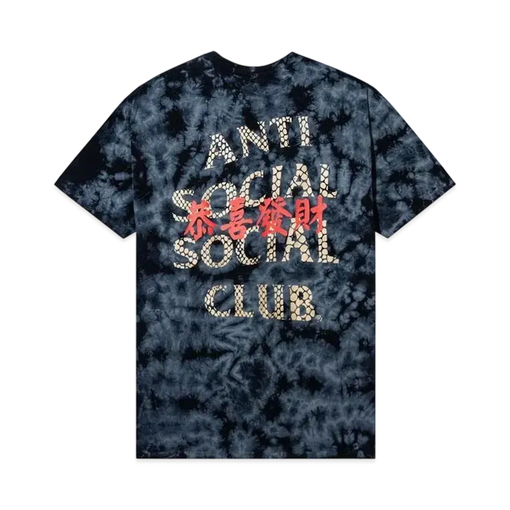 ANTI SOCIAL SOCIAL CLUB Year Of The Snake Calm Tee "Black/Gray"