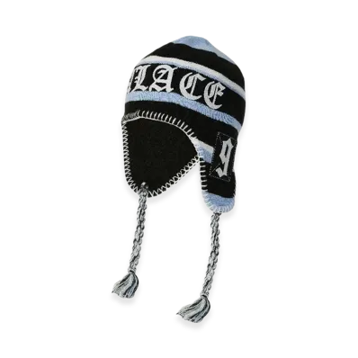 PALACE Union Peruvian Beanie "Black"