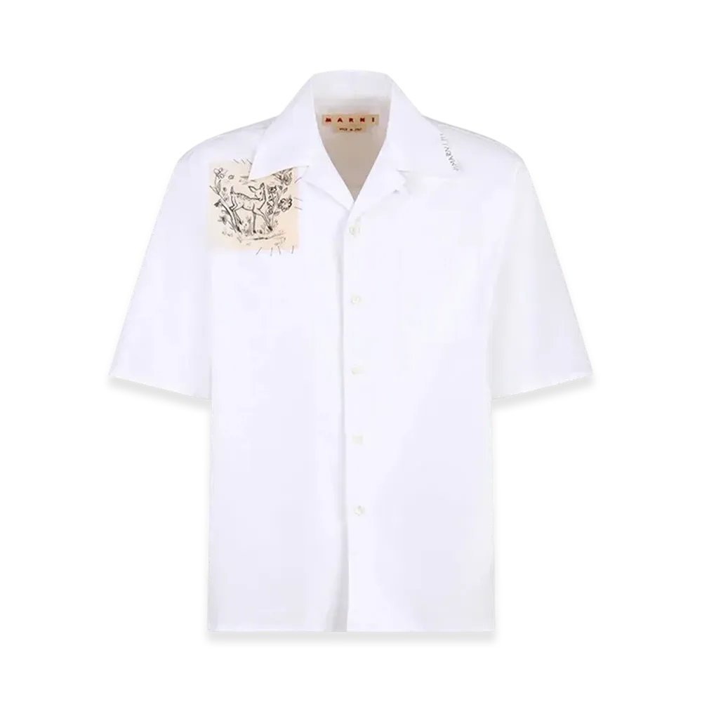 MARNI Bowling Shirt "Ivory"