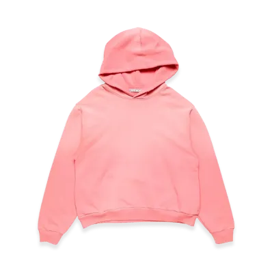 Acne Studios Women's Fleece Logo Hoodie "Pink"