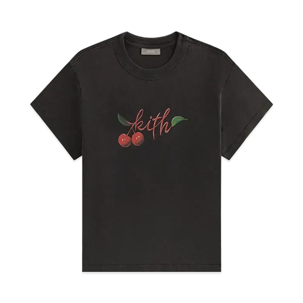 Kith Women Cherry Vintage Mulberry Tee "Black"