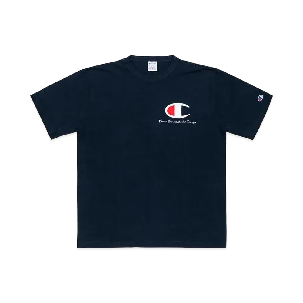Dover Street Market Ginza x Champion Dsmg Short Sleeve T-Shirt C5-Z325 "Navy"
