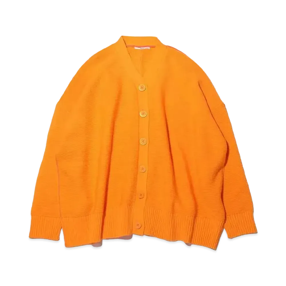 atmos pink Knit Cardigan "Orange"