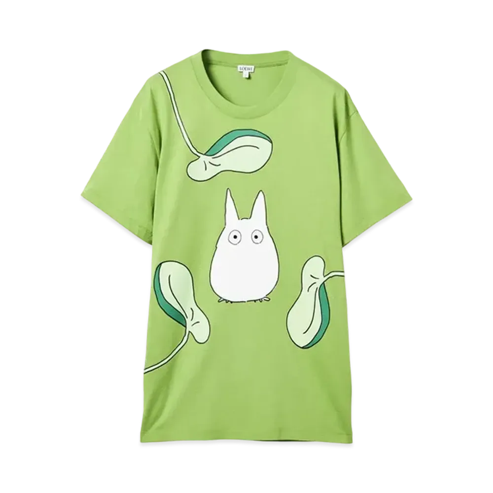 LOEWE x My Neighbor Totoro T-shirt In Cotton "Green"