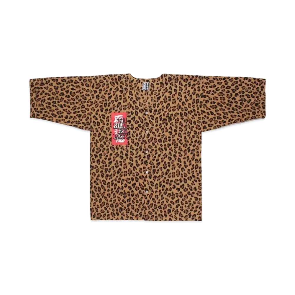 BlackEyePatch WACKO MARIA Leopard Dabo Shirt "Brown"