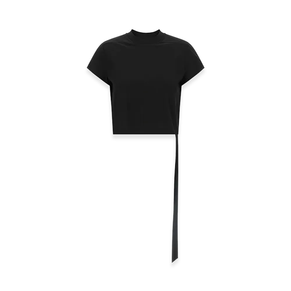 Rick Owens DRKSHDW Women's Cropped Small Level T' T-Shirt "Black"