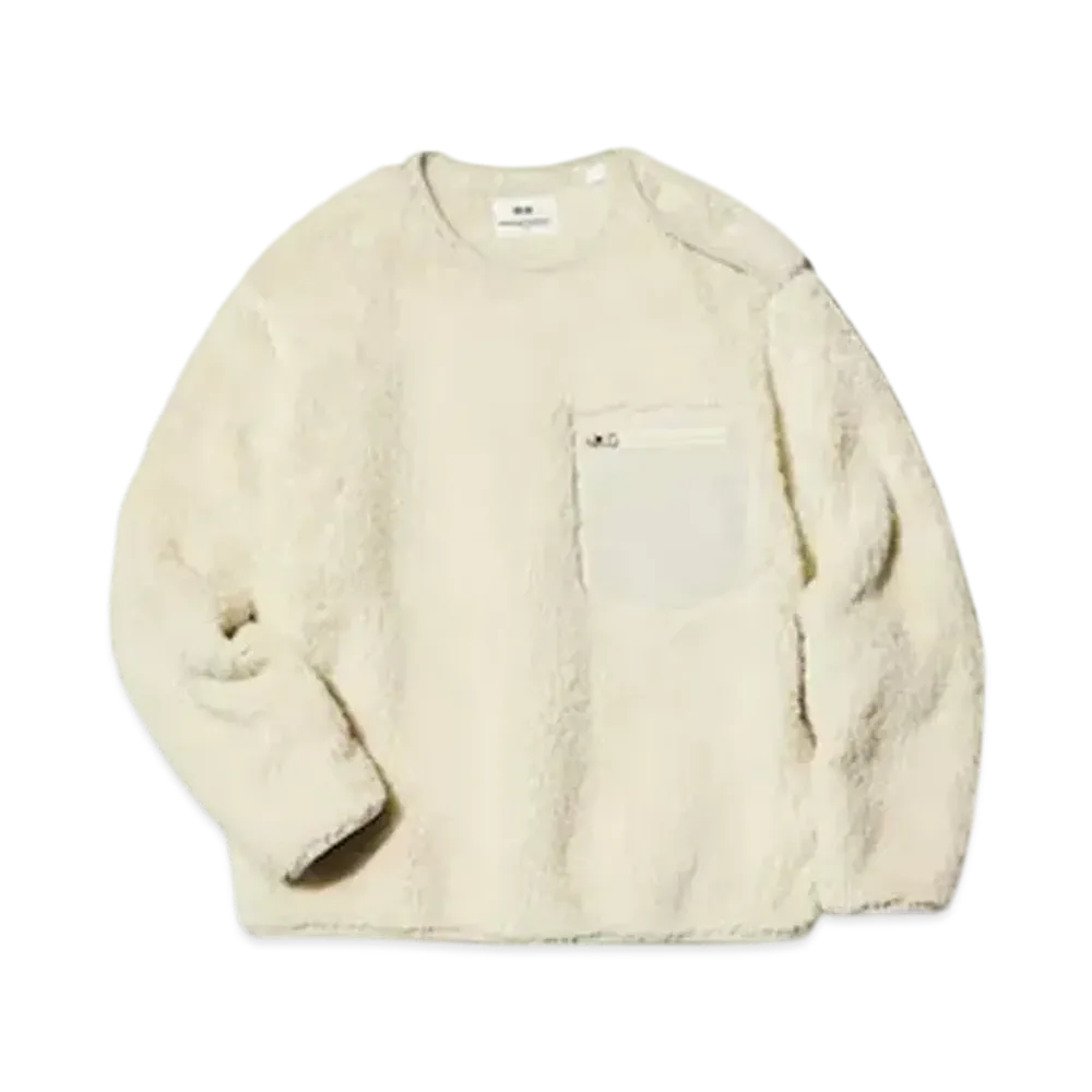 Uniqlo x Engineered Garments Kids Fleece Pullover "Off White"