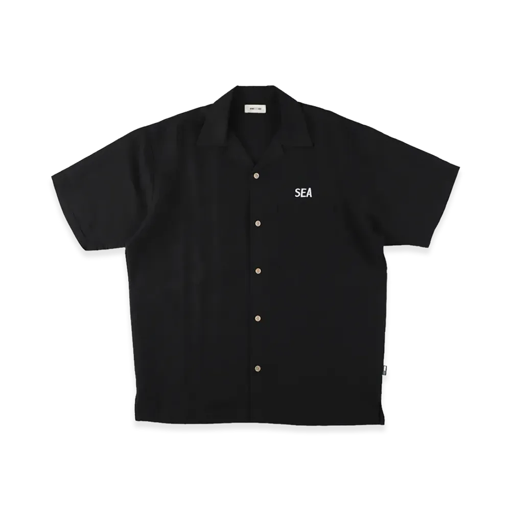 WIND AND SEA Sea Linen Shirt "Black"