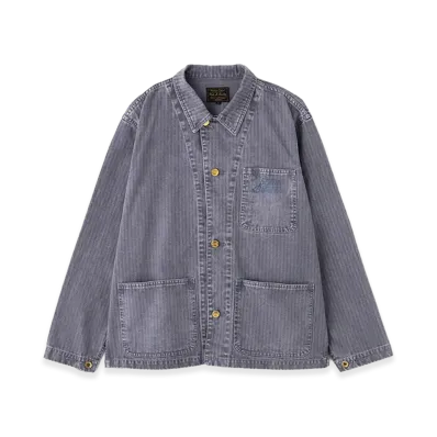 Schott Herringbone Coverall "Charcoal"