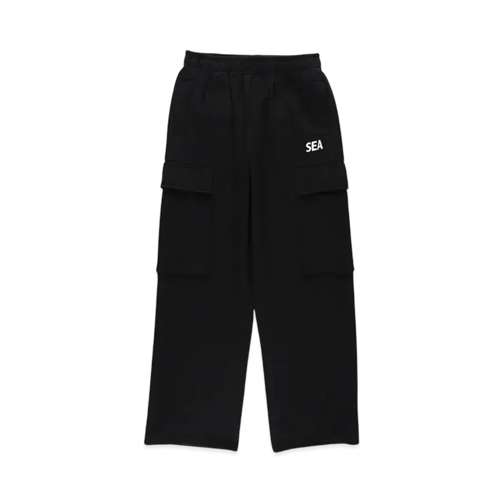 WIND AND SEA ES_W_Waffle Cargo Pant "Black"