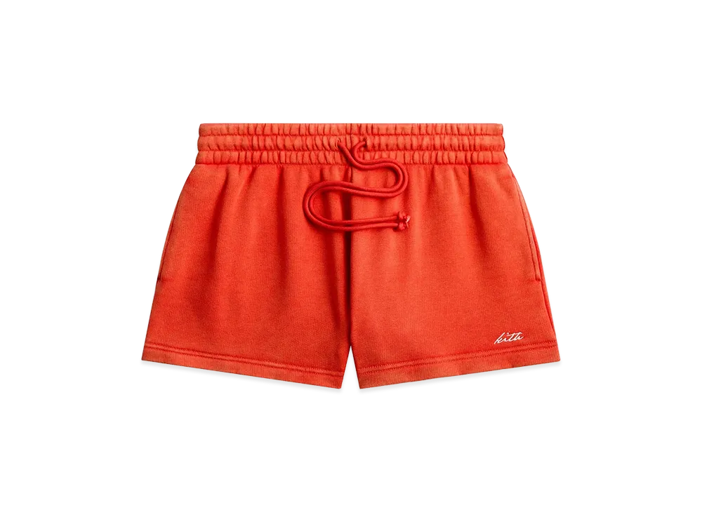 Kith Women's Lorah Micro Sweatshort "Wildfire"