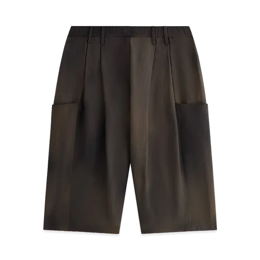 Kith Women's Beyla Washed Nylon Shorts "Black"