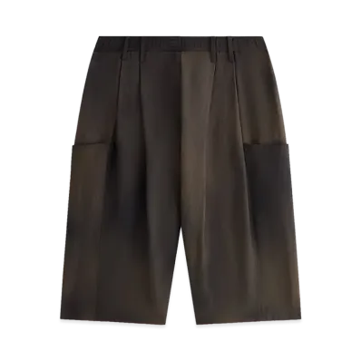 Kith Women's Beyla Washed Nylon Shorts "Black"