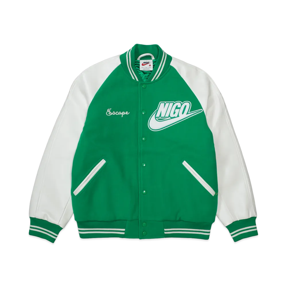 NIGO x Nike NRG Varsity Jacket "Green"（NIGO）
