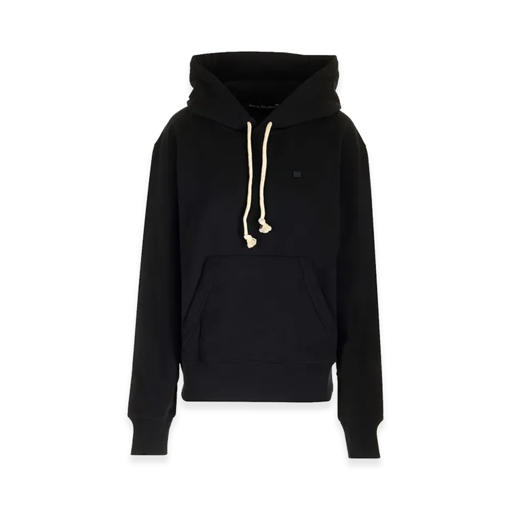 Acne Studios Hoodie Face Sweatshirt "Black"