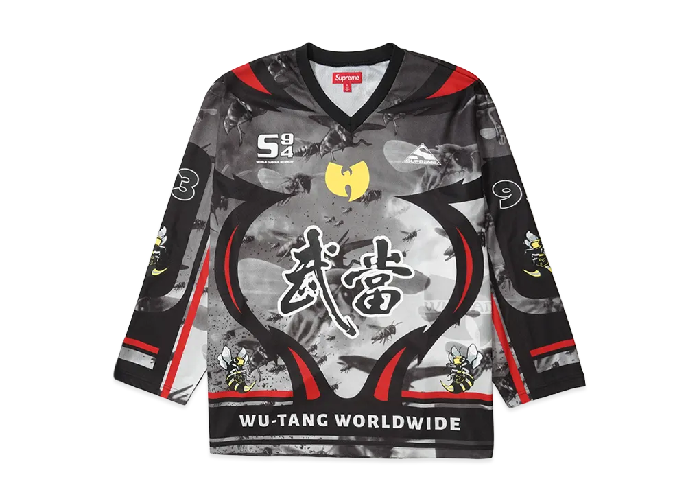 シュプリーム x ウータンクラン ホッケー ジャージ "ブラック"