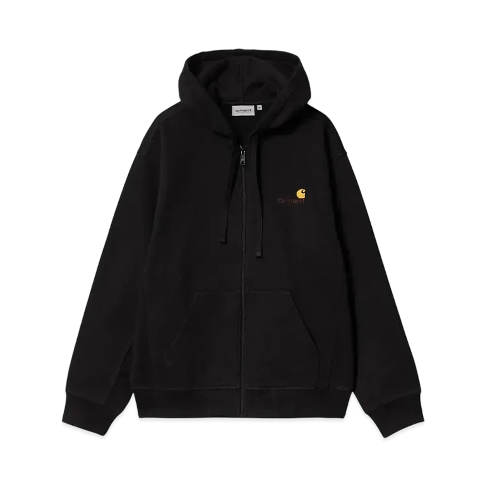 Carhartt WIP Hooded American Script Jacket "Black"