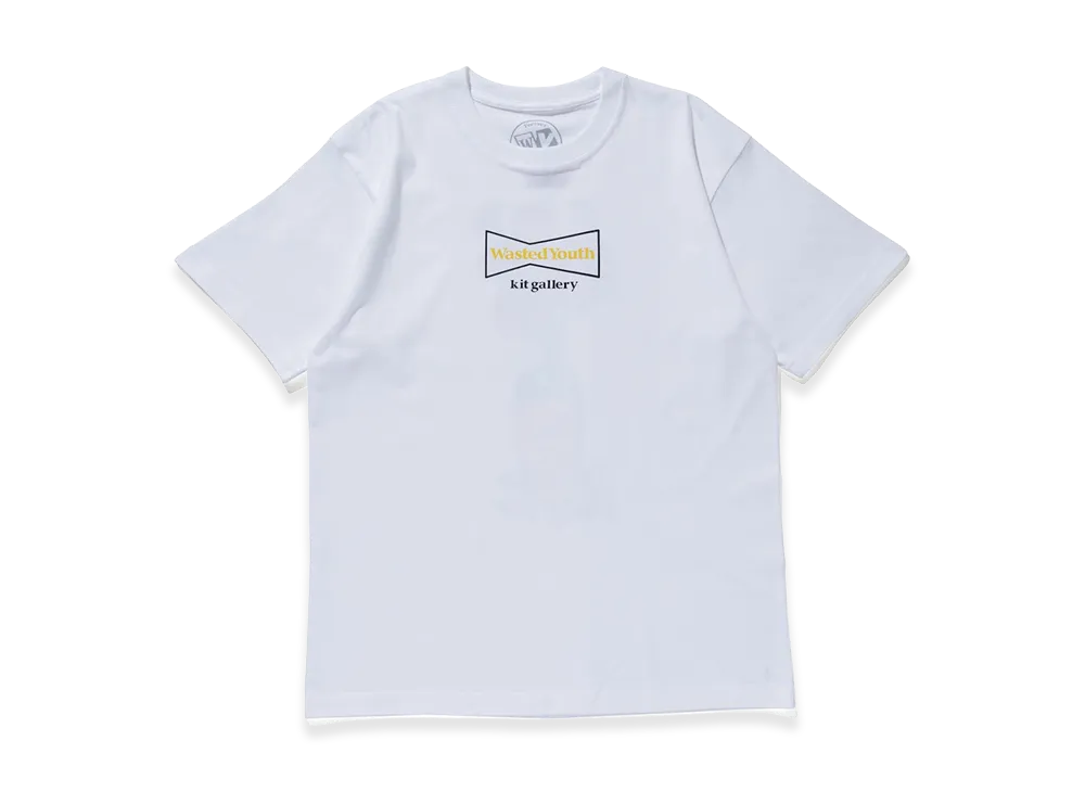 Wasted Youth x Kit Gallery Tee "White"