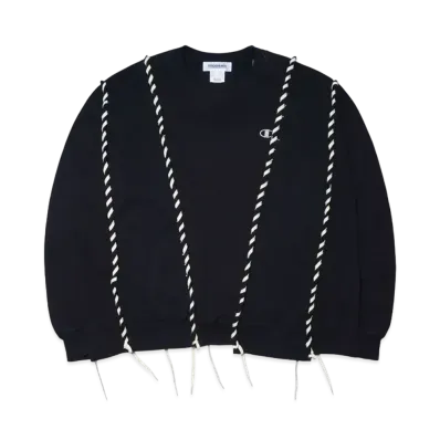 DISCOVERED WIDE CHAMP SWEAT (SNKRDUNK EXCLUSIVE) "BLACK"