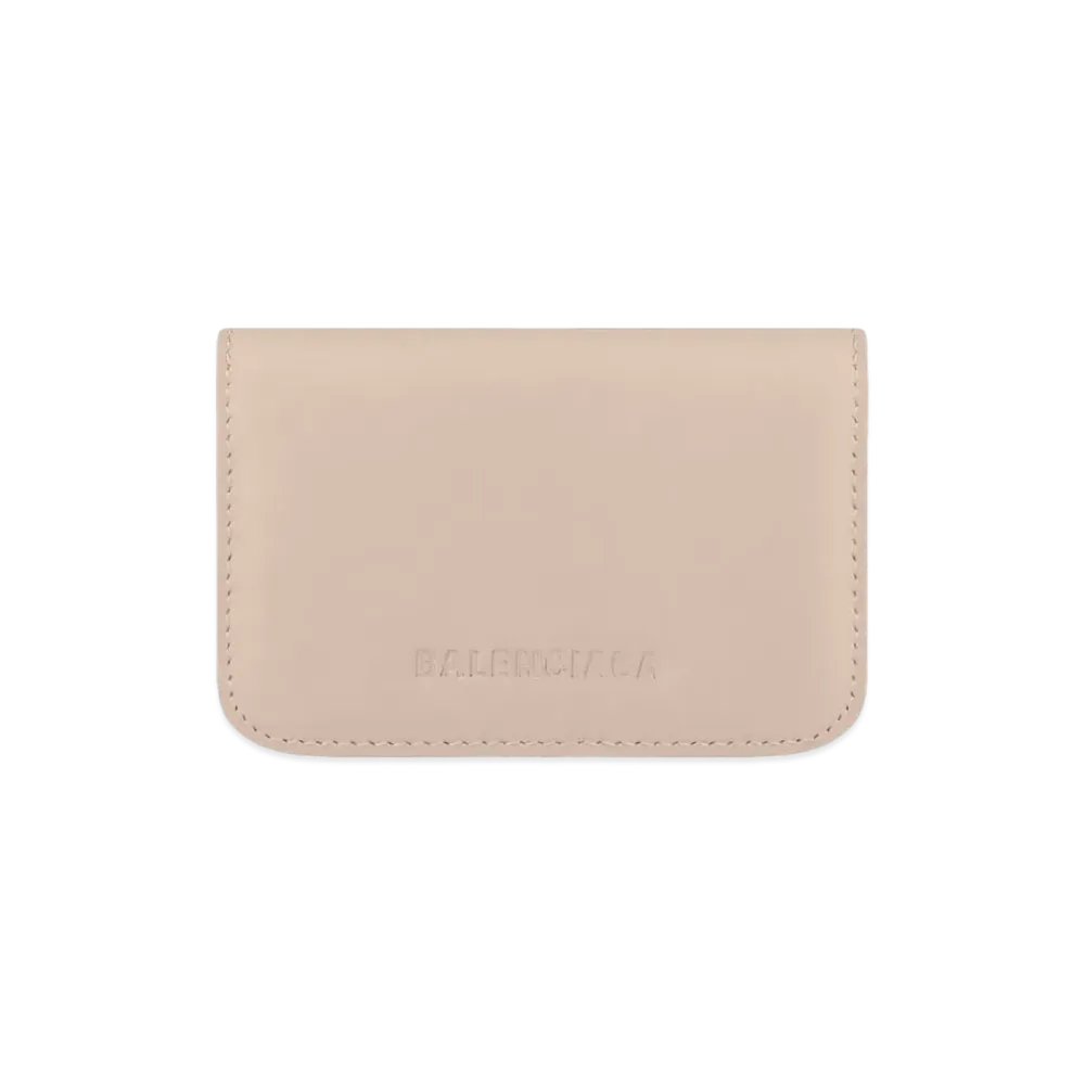 BALENCIAGA Essential Mini Wallet "Beige"
