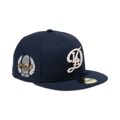 NEW ERA 59Fifty World Series Champion 2025 Los Angeles Dodgers City Connect Logo "Night Shift Navy"