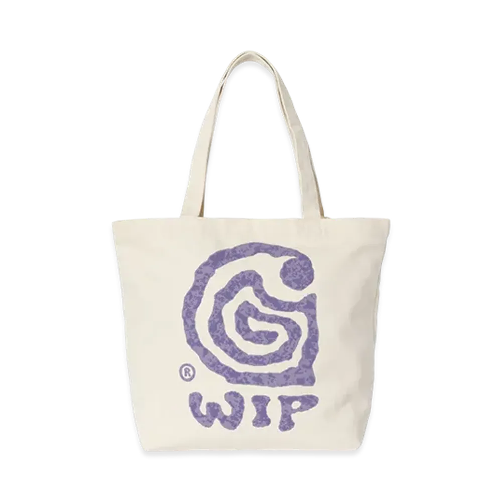 Carhartt WIP Canvas Graphic Tote "Helix Print Natural"