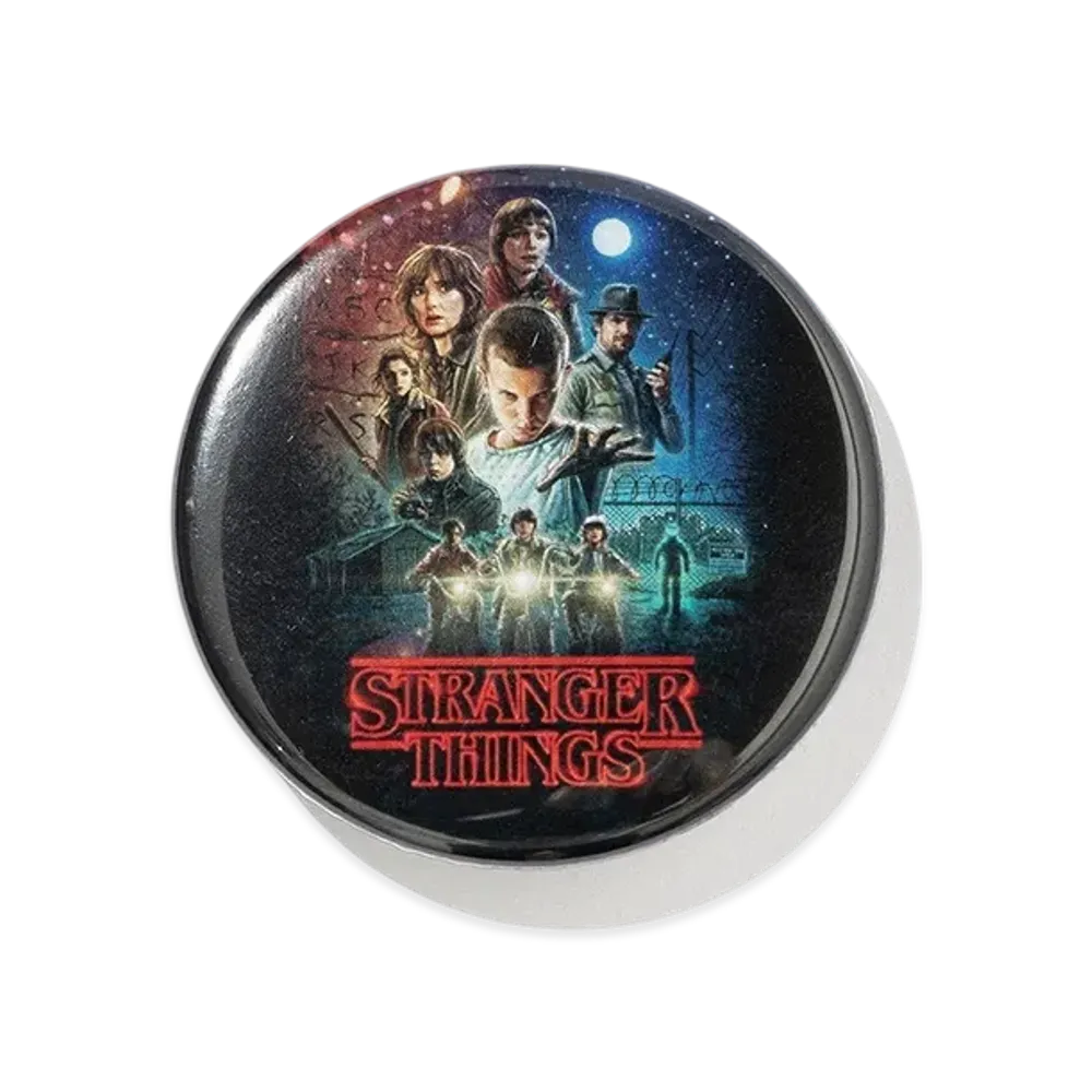 Netflix Stranger Things x V.A. Can Badge 44mm "Red"