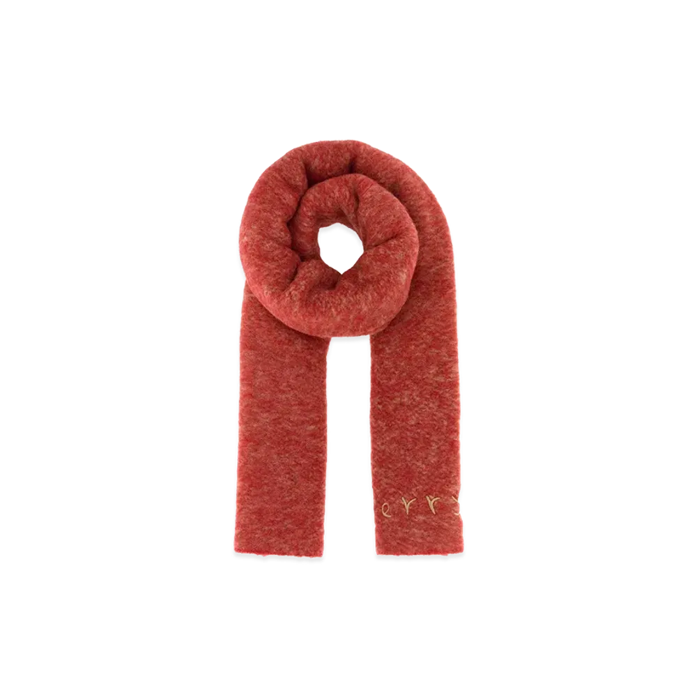 Burberry Two-Tone Alpaca Blend Scarf "Printed"