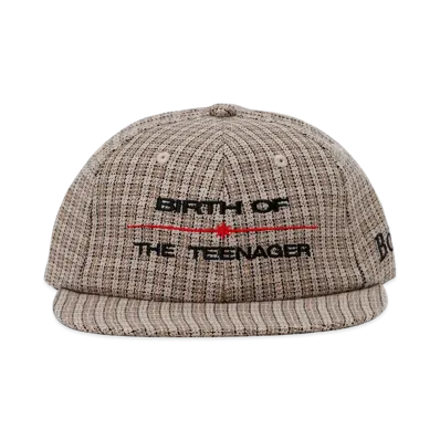 BOTT Plaid 6-Panel Cap "Natural"