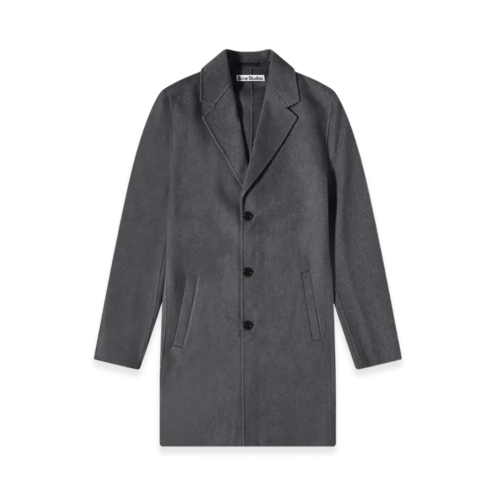 Acne Studios Dali Double Face Coat "Grey Melange"