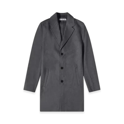 Acne Studios Dali Double Face Coat "Grey Melange"