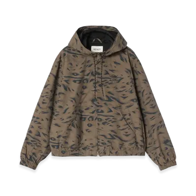 Carhartt WIP Women's Travon Jacket "Duck Feather Print/Cypress/Black"
