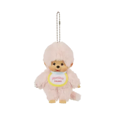Sekiguchi Monchhichi COLORS Keychain Pink