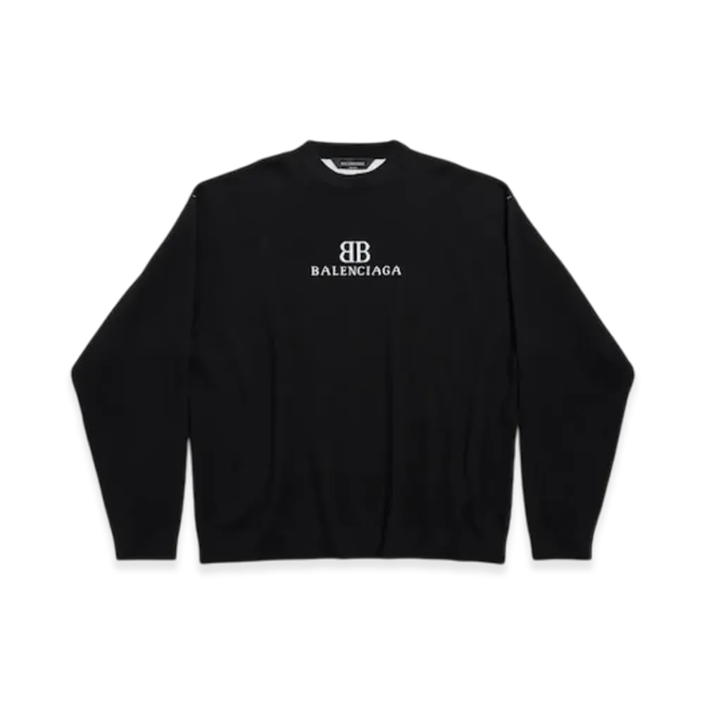 BALENCIAGA Crewneck Sweater "Black"