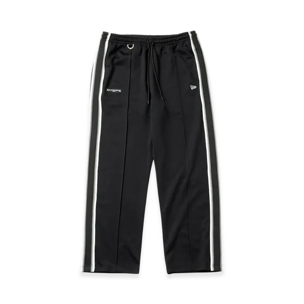NEW ERA x Mastermind World Smooth Jersey Side Tape Track Pants FW25 "Black"