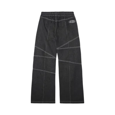 X-Girl Contrast Stitch Easy Pants "Black"