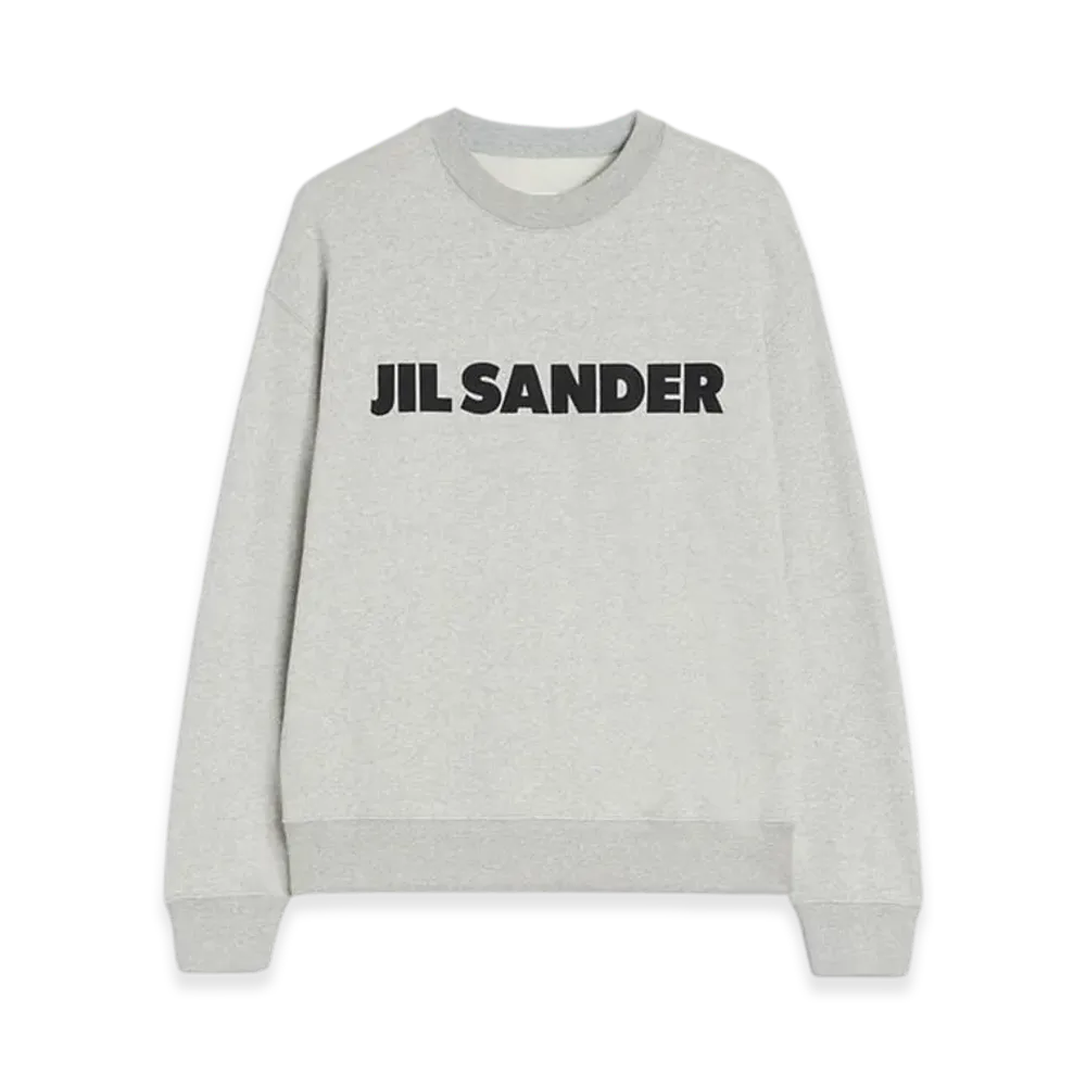 Jil Sander Logo Sweatshirt "Powder Green"