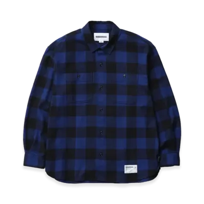 NEIGHBORHOOD Buffalo Check Shirt LS "Blue"