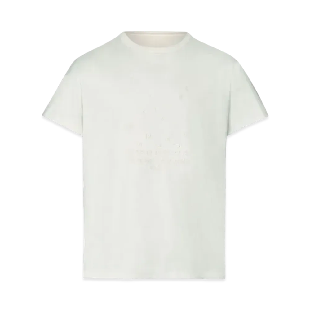 Maison Margiela Numeric Logo Mako Cotton T-shirt "Winter White"