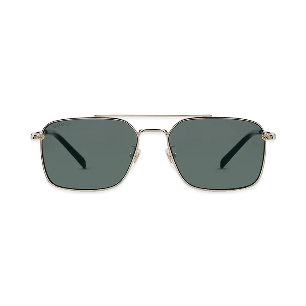 GUCCI Platinum Metal Sunglasses "Gold"
