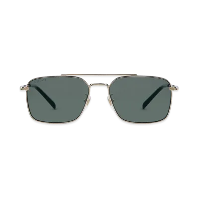 GUCCI Platinum Metal Sunglasses "Gold"