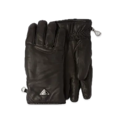 PRADA Nappa Leather Gloves "Black"