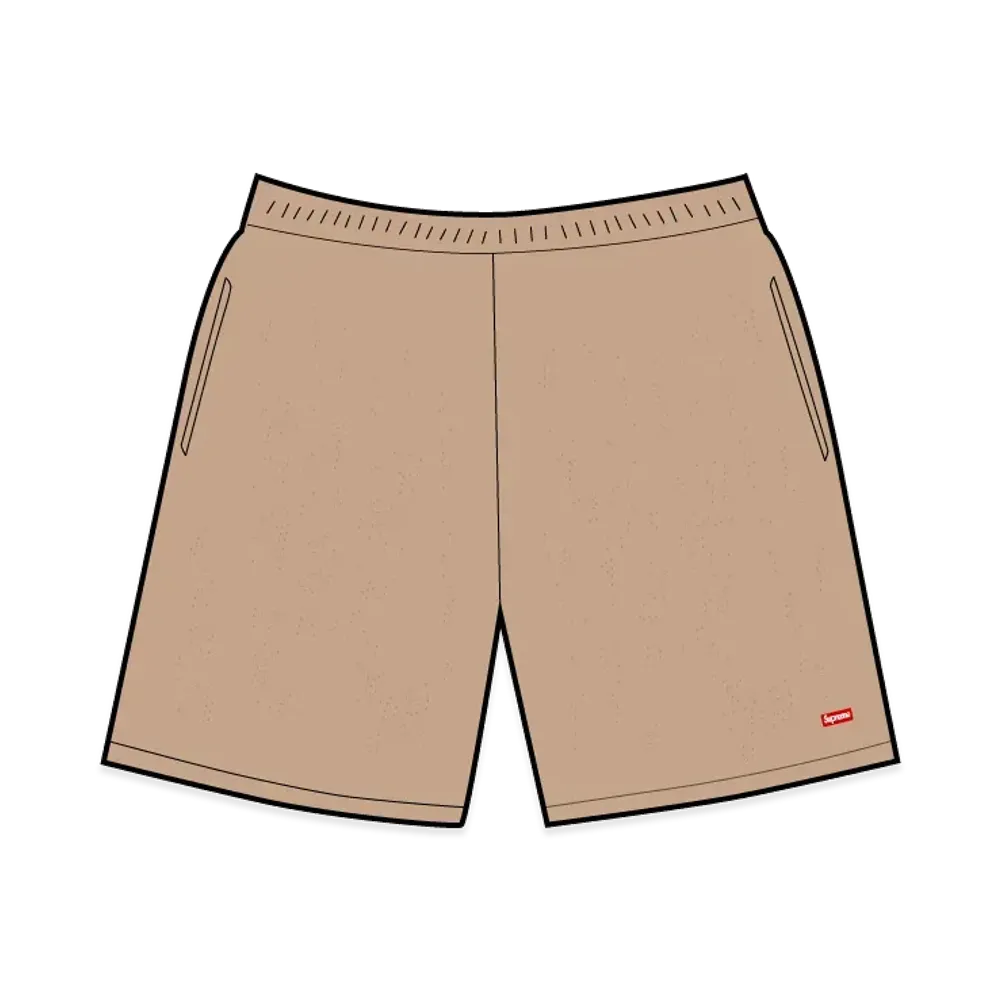 シュプリーム スモール ボックス バギー メッシュ ショートパンツ "タン"